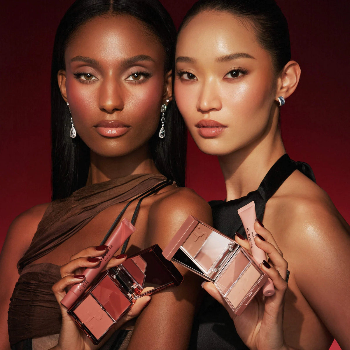 PATRICK TA Major Headlines Double-Take Crème & Powder Blush Duo & Lip Balm Makeup Gift Set *PRE ORDER*