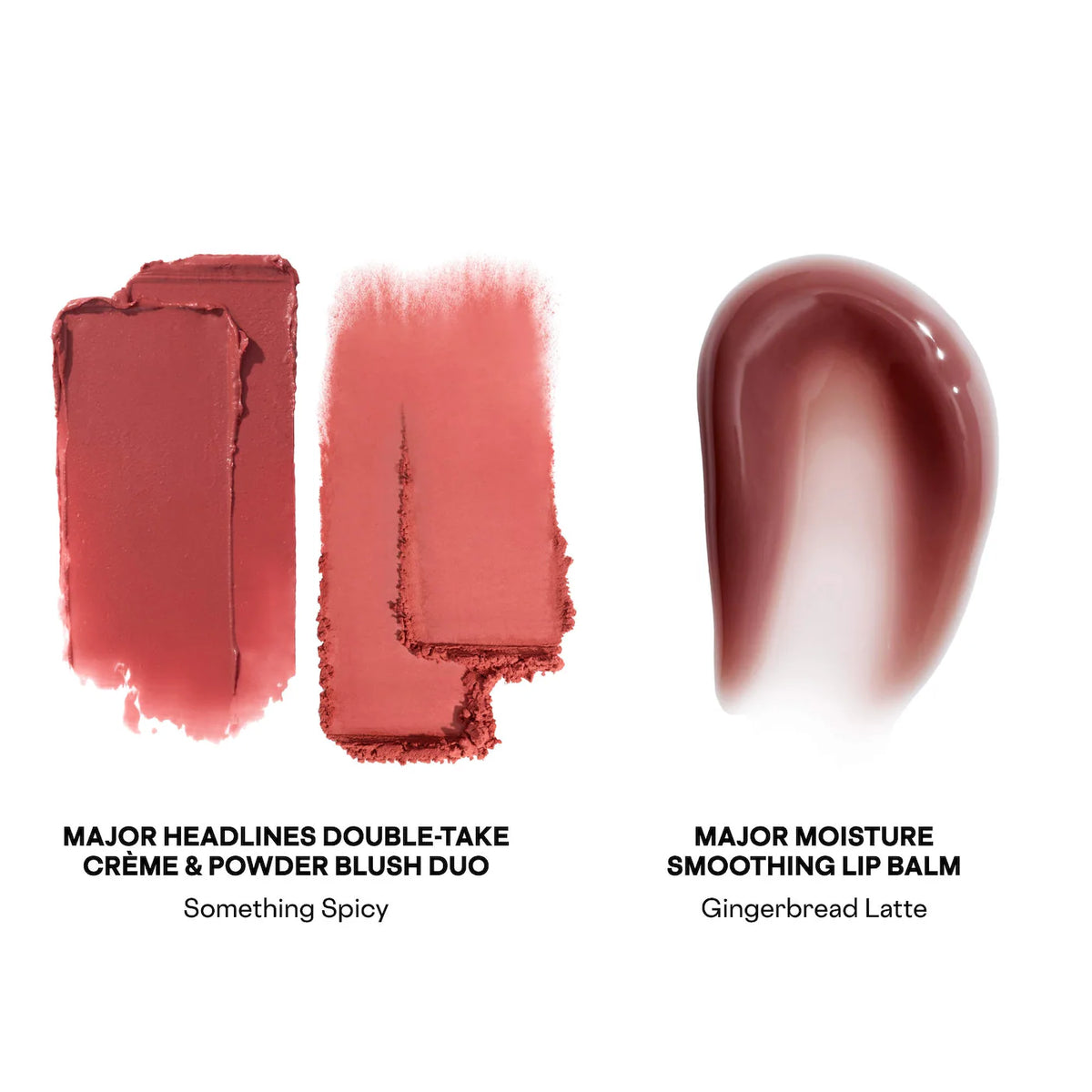 PATRICK TA Major Headlines Double-Take Crème & Powder Blush Duo & Lip Balm Makeup Gift Set *PRE ORDER*