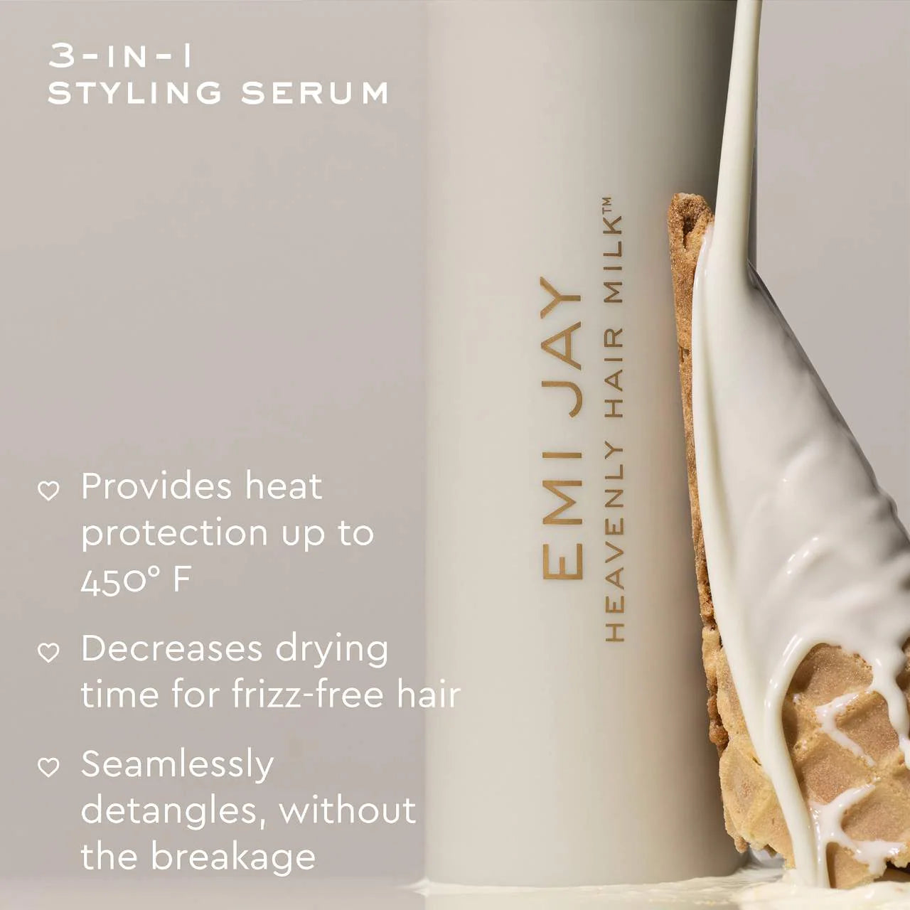 EMI JAY Heavenly Hair Milk™ Vanilla Leave-In Conditioner Hair Serum *PRE ORDER*