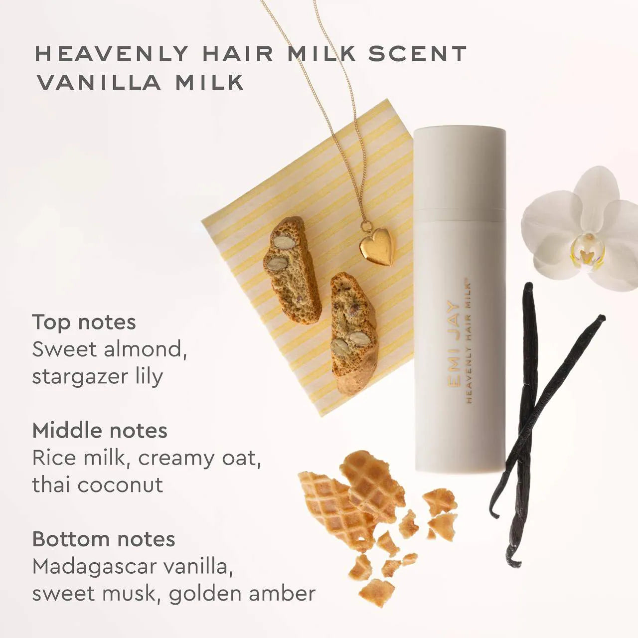 EMI JAY Heavenly Hair Milk™ Vanilla Leave-In Conditioner Hair Serum *PRE ORDER*