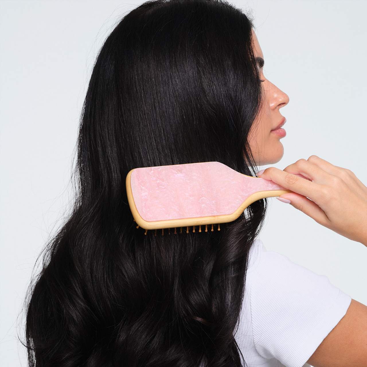 EMI JAY Bamboo Paddle Hair Brush in Pink Sugar *PRE ORDER*