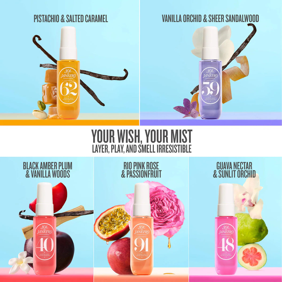 SOL DE JANEIRO Spritz & Sol Cheirosa Mini Perfume Mist Gift Set *PRE ORDER*