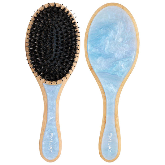 EMI JAY Flat Hair Brush in Blue Sugar *PRE ORDER*