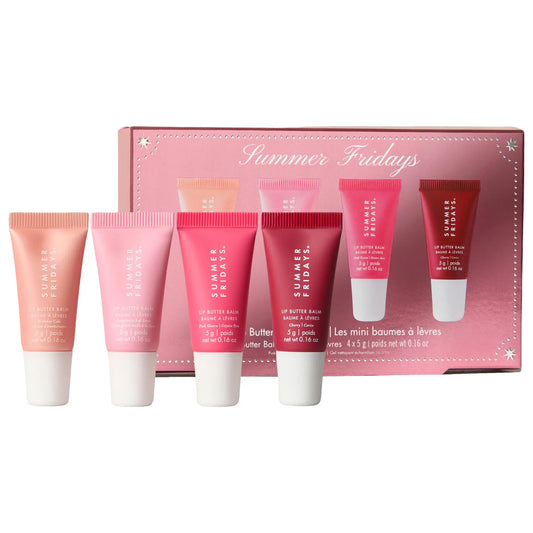 SUMMER FRIDAYS The Lip Butter Balm Minis - Pink Set *PRE ORDER*