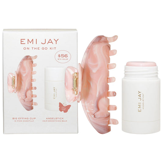 EMI JAY Angelstick and Big Effing Clip® in Pink Chantilly On The Go Set *PRE ORDER*