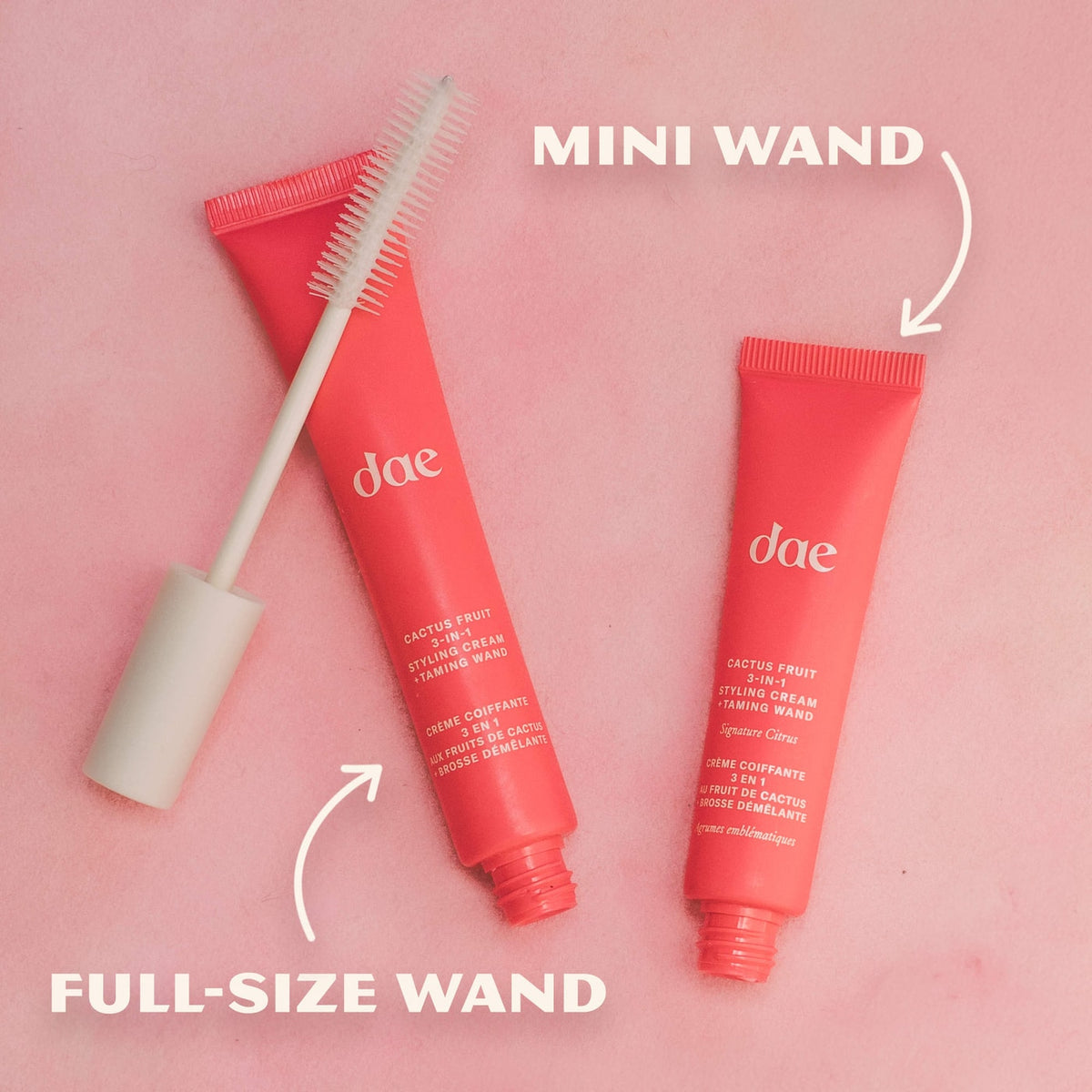 DAE Mini Cactus Fruit 3-in-1 Styling Cream Taming Wand Trio Set *PRE ORDER*