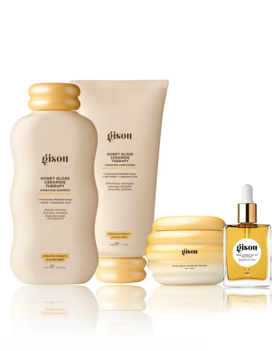 GISOU HONEY GLOSS HAIR ROUTINE