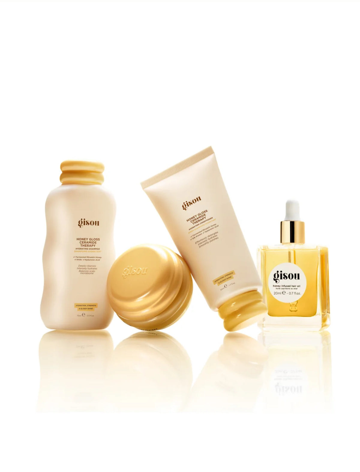 GISOU HONEY GLOSS HAIR ROUTINE