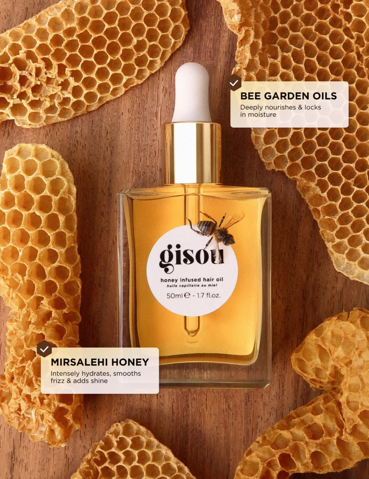 GISOU HONEY GLOSS HAIR ROUTINE