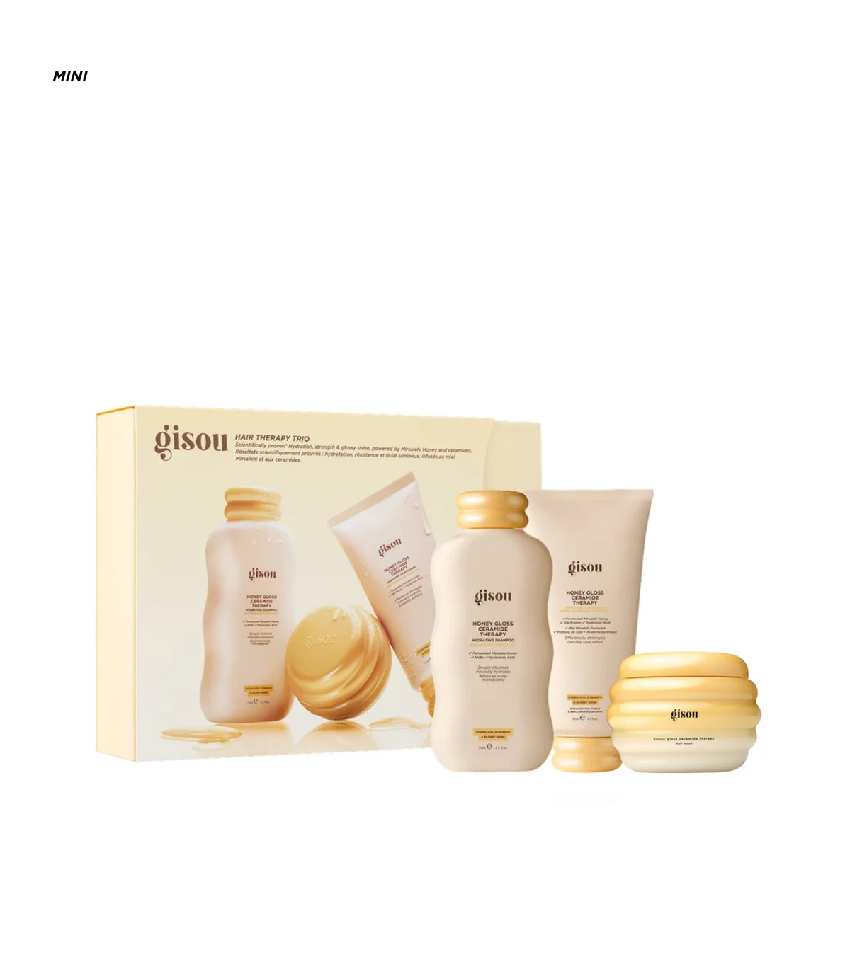 GISOU MINI HAIR THERAPY TRIO