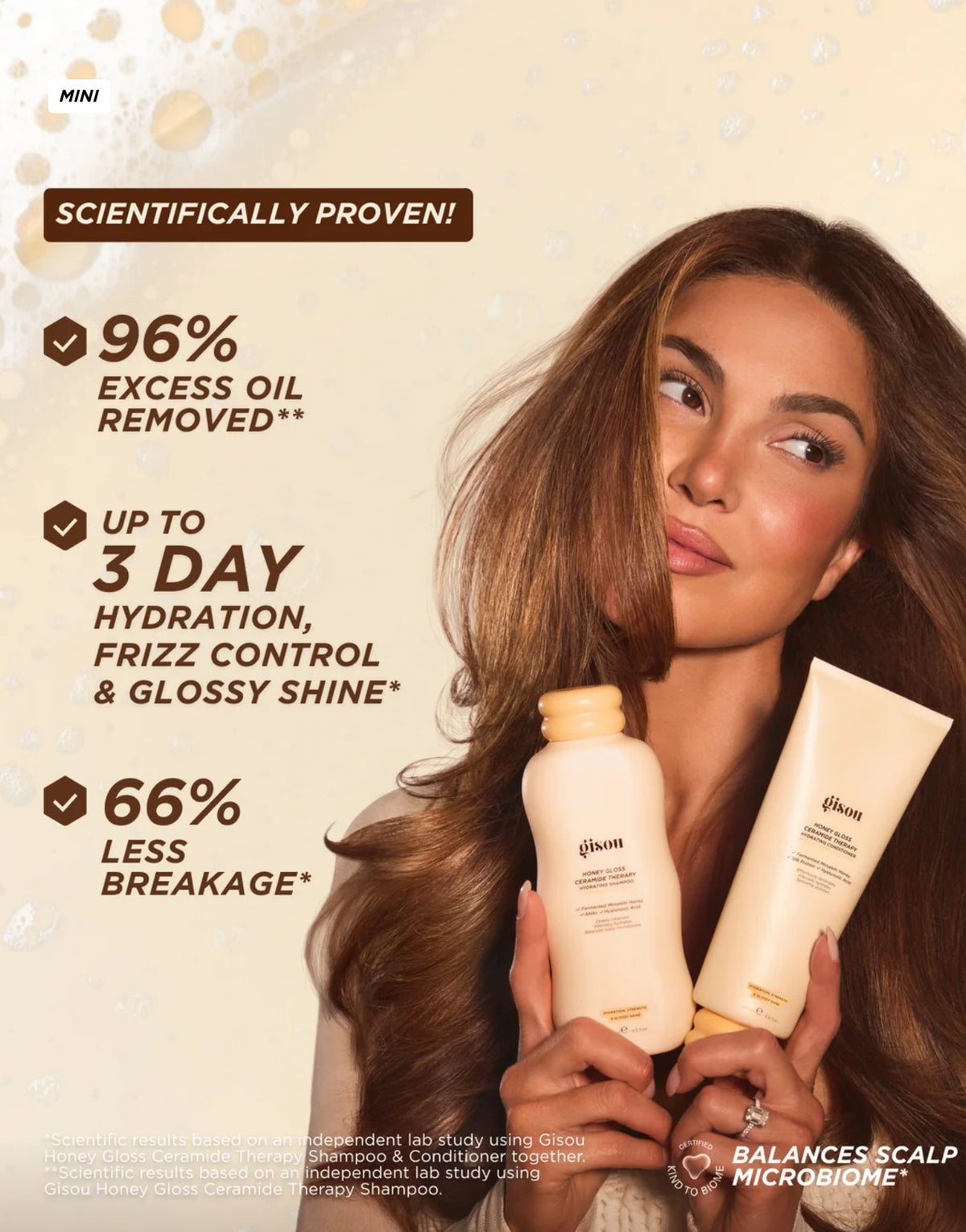 GISOU MINI HAIR THERAPY TRIO