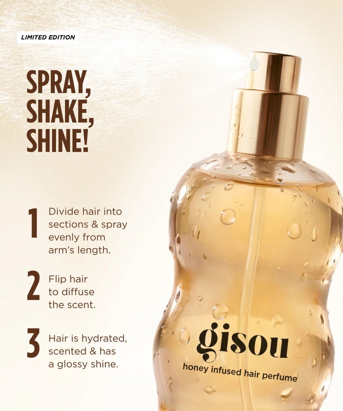 GISOU HONEY INFUSED HAIR PERFUME - LIMITED EDITION - Pineapple pop