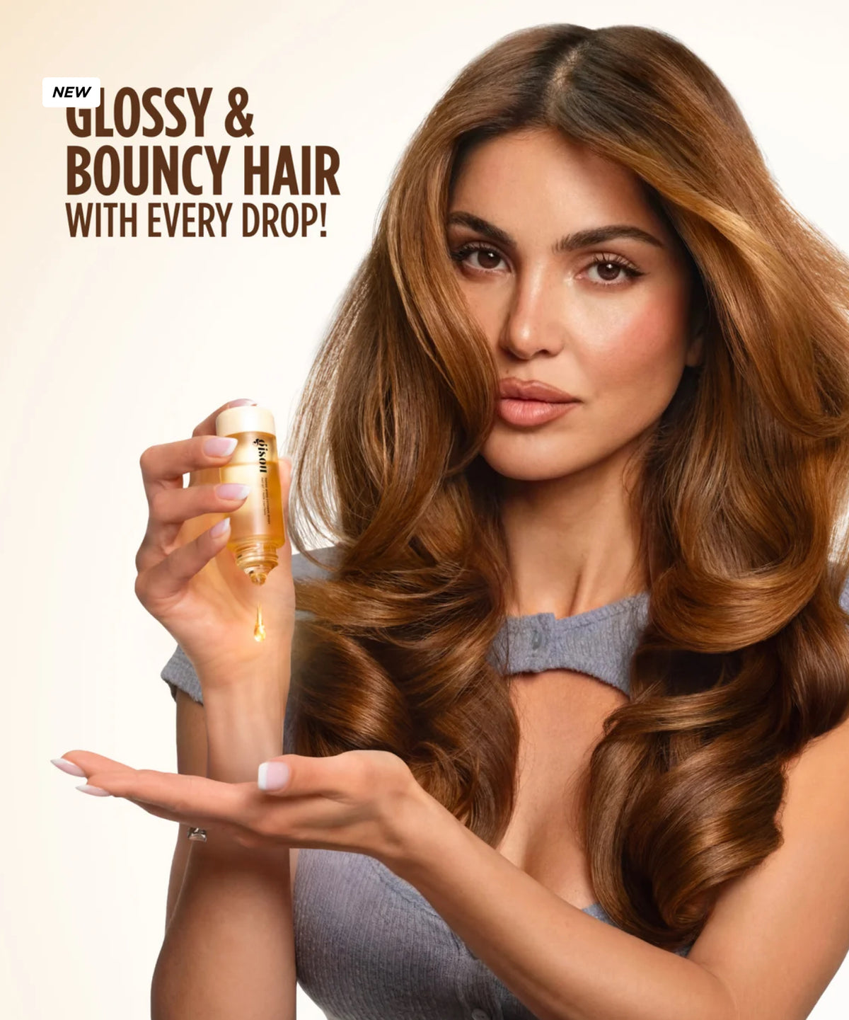 GISOU HONEY GLOSS COLLAGEN DROPS HAIR OIL *PRE ORDER*