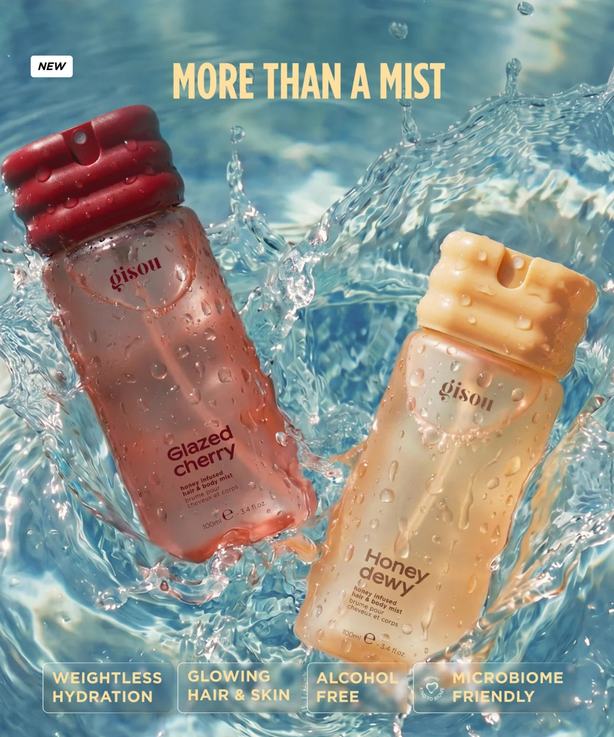 GISOU HONEY INFUSED HAIR & BODY MIST *PRE ORDER*