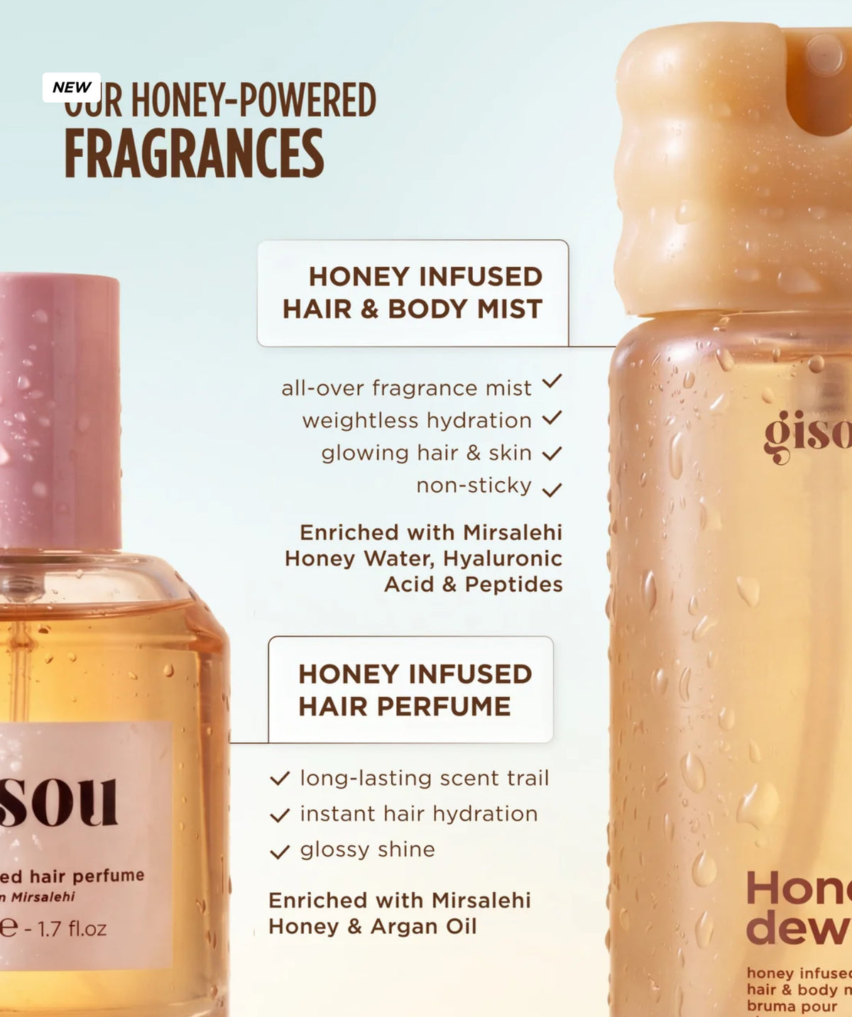GISOU HONEY INFUSED HAIR & BODY MIST *PRE ORDER*