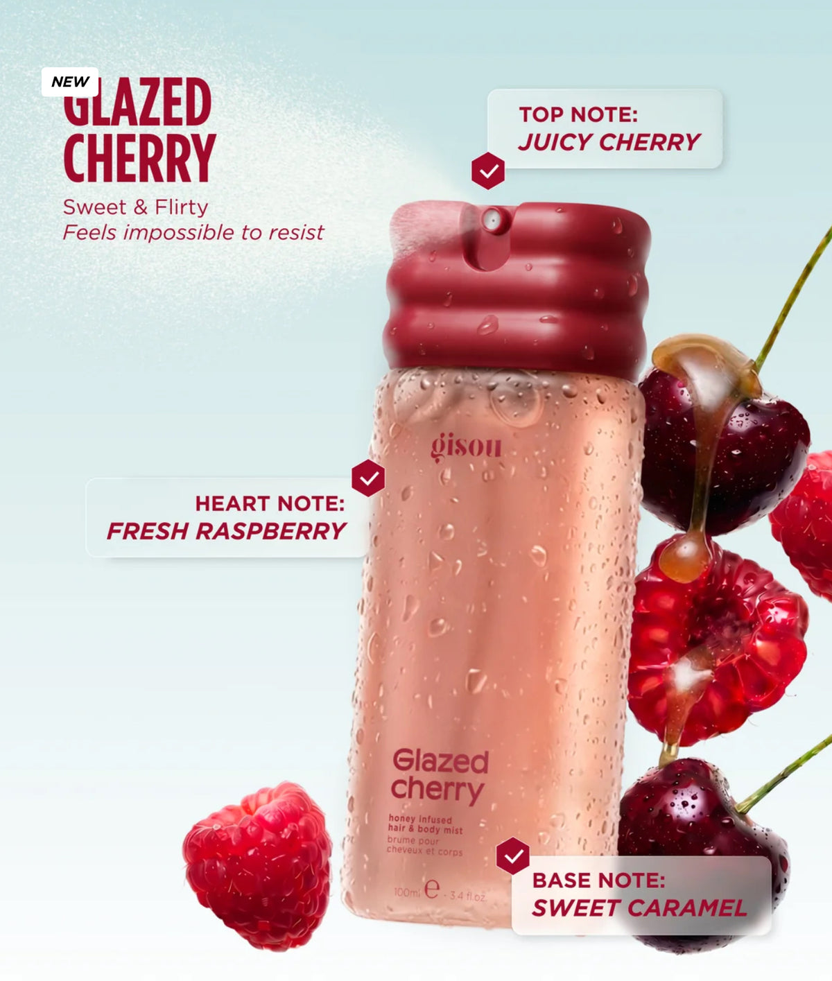 GISOU HONEY INFUSED HAIR & BODY MIST *PRE ORDER*