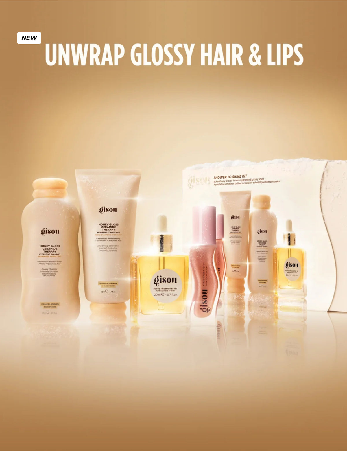 GISOU SHOWER TO SHINE KIT *PRE ORDER*