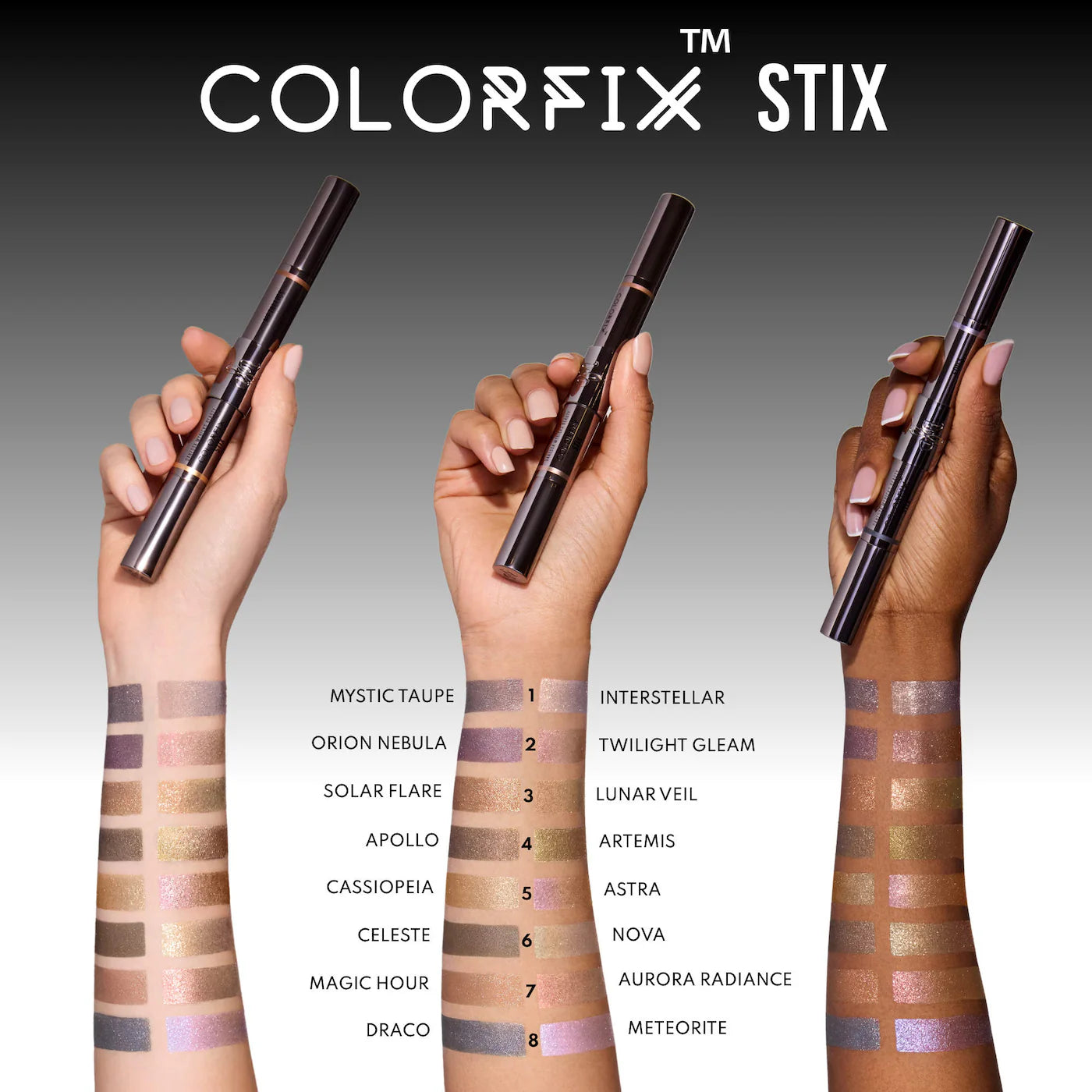 DANESSA MYRICKS Colorfix Stix - Multi-Use Pearl Pigment Stick for Eye, Cheek & Lip *PRE ORDER*