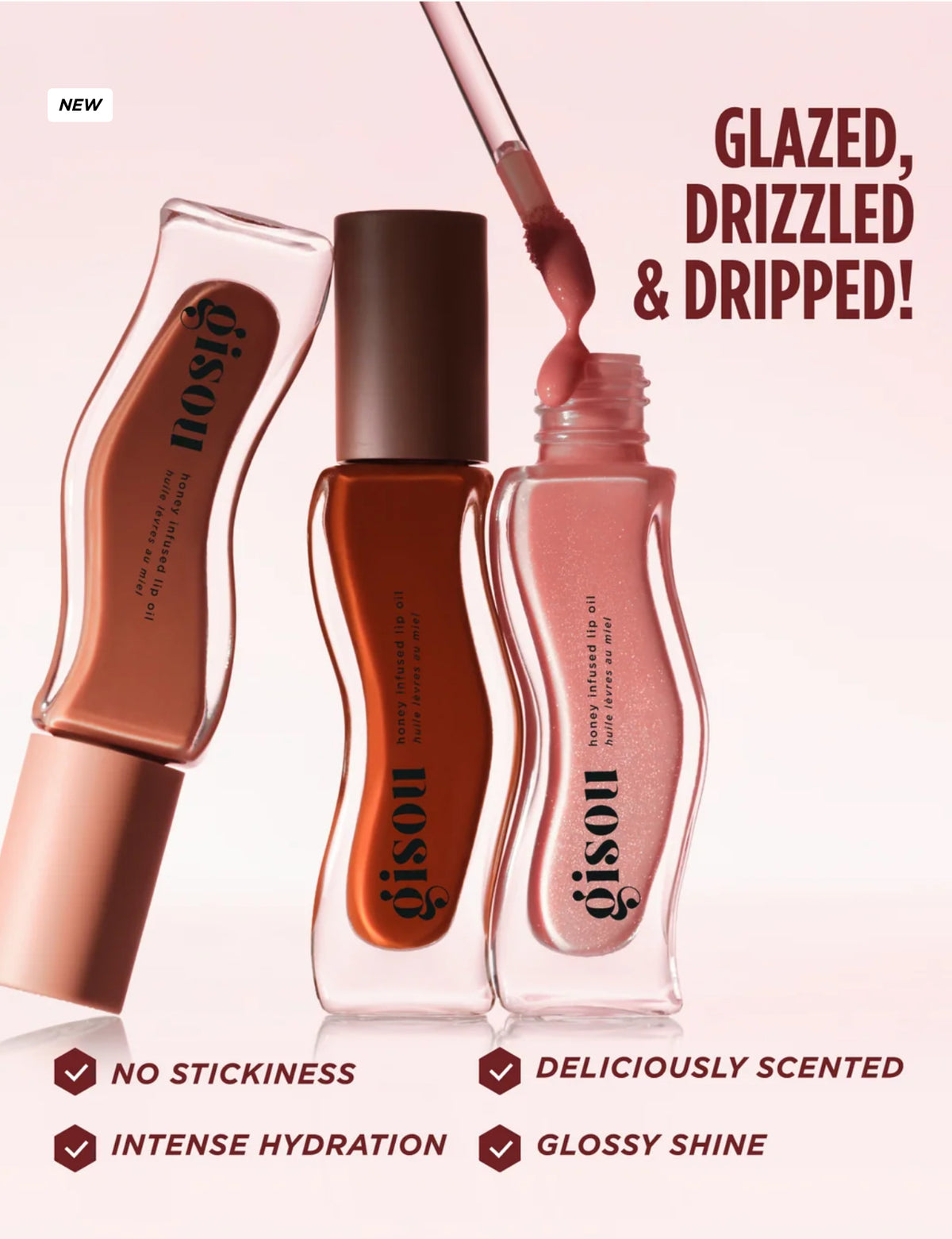 GISOU FALL COLLECTION LIP TRIO *PRE ORDER*