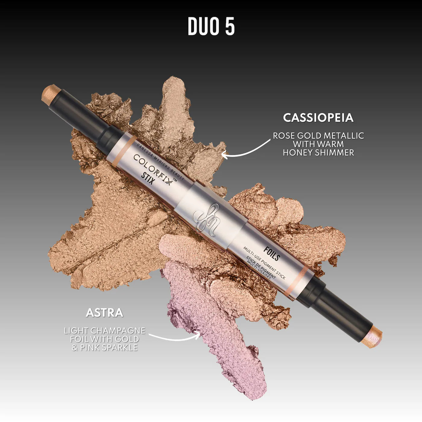 DANESSA MYRICKS Colorfix Stix - Multi-Use Pearl Pigment Stick for Eye, Cheek & Lip *PRE ORDER*