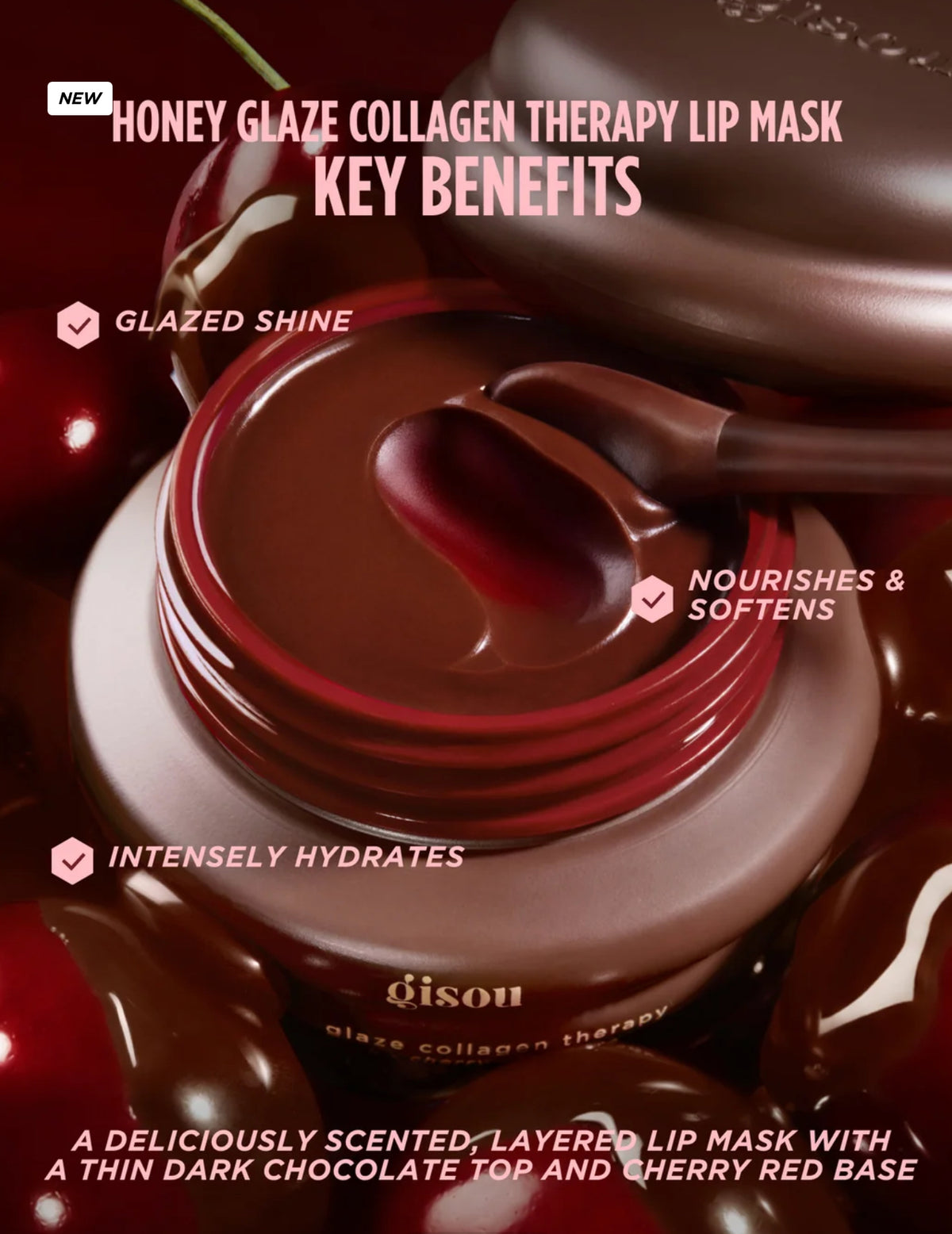 GISOU CHERRY CHOCOLATE TRIO *PRE ORDER*