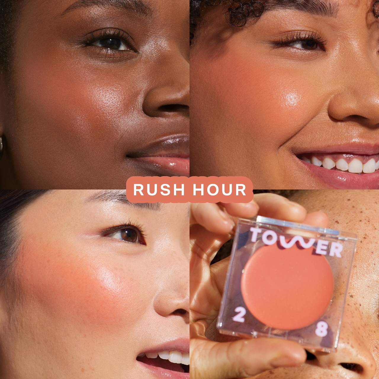 TOWER 28 BeachPlease Lip + Cheek Cream Blush