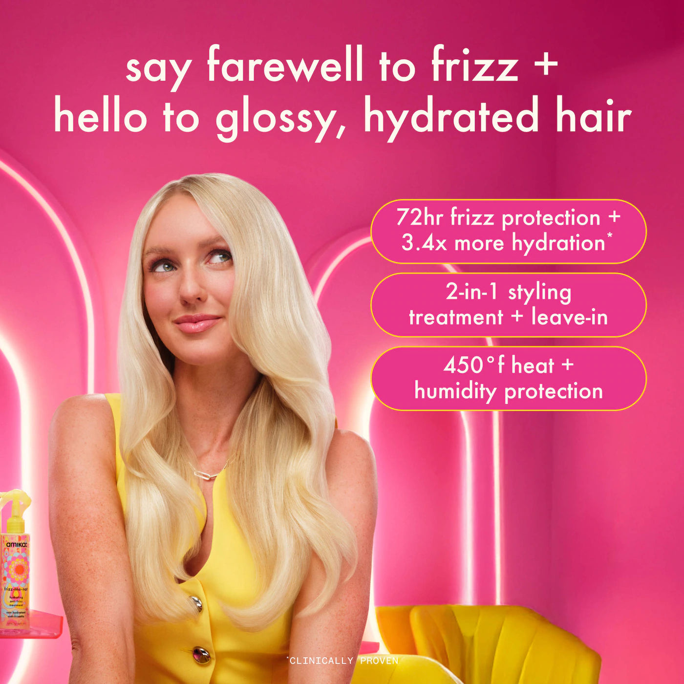 AMIKA Frizz-Me-Not Hydrating Anti-Frizz Treatment *PRE ORDER*