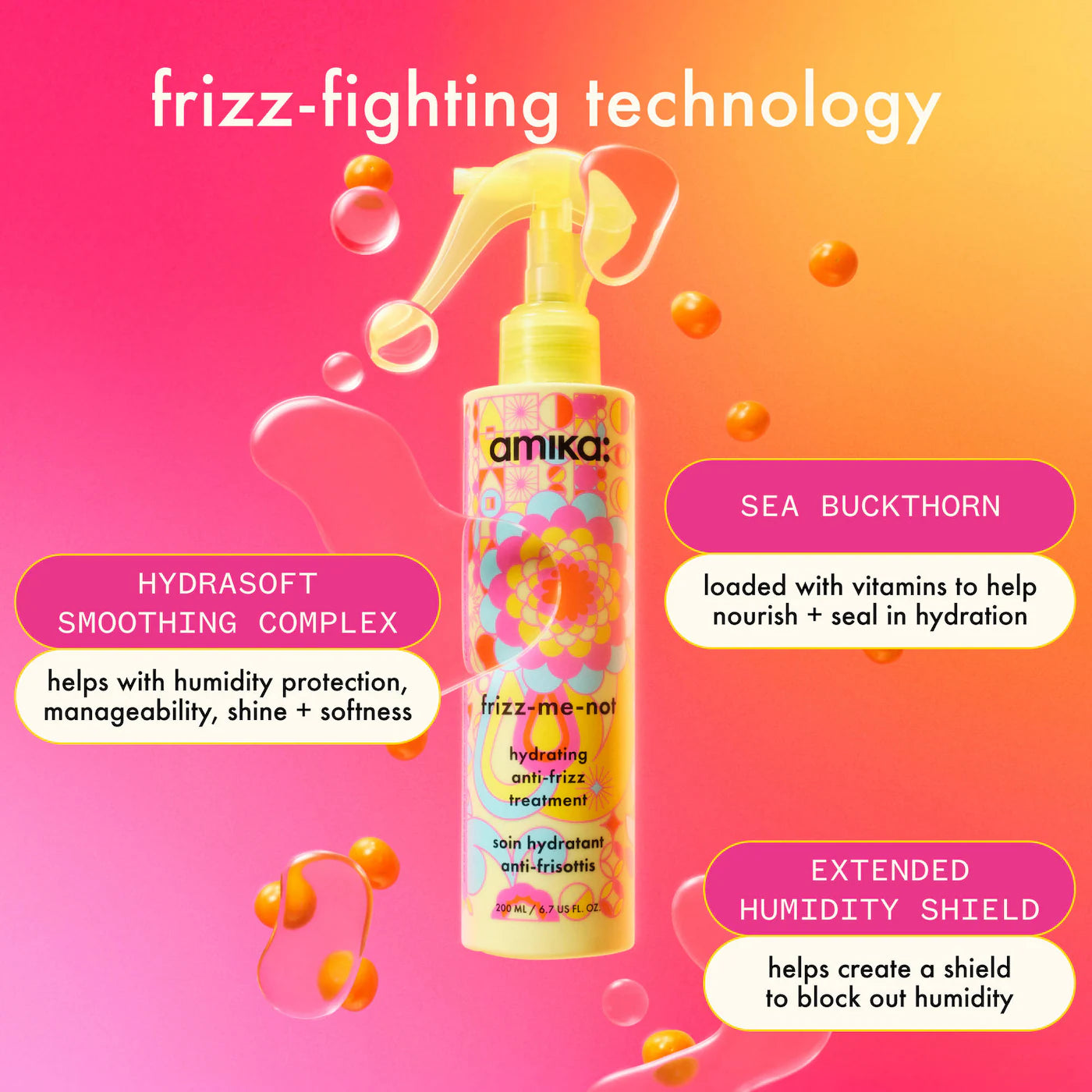 AMIKA Frizz-Me-Not Hydrating Anti-Frizz Treatment *PRE ORDER*