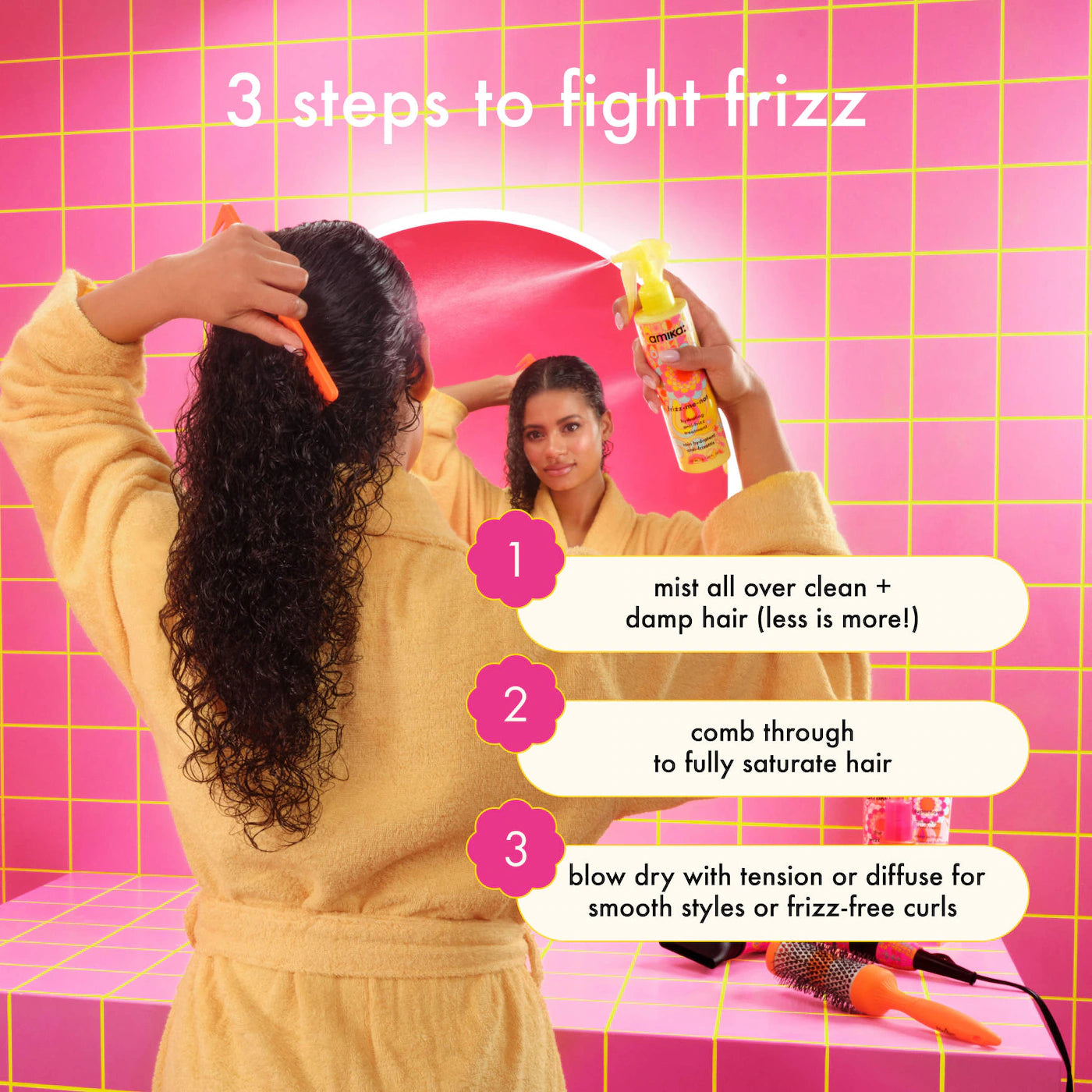 AMIKA Frizz-Me-Not Hydrating Anti-Frizz Treatment *PRE ORDER*