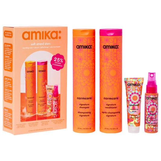 AMIKA Soft Strand Stars Nourishing Shampoo + Conditioner Set *PRE ORDER*