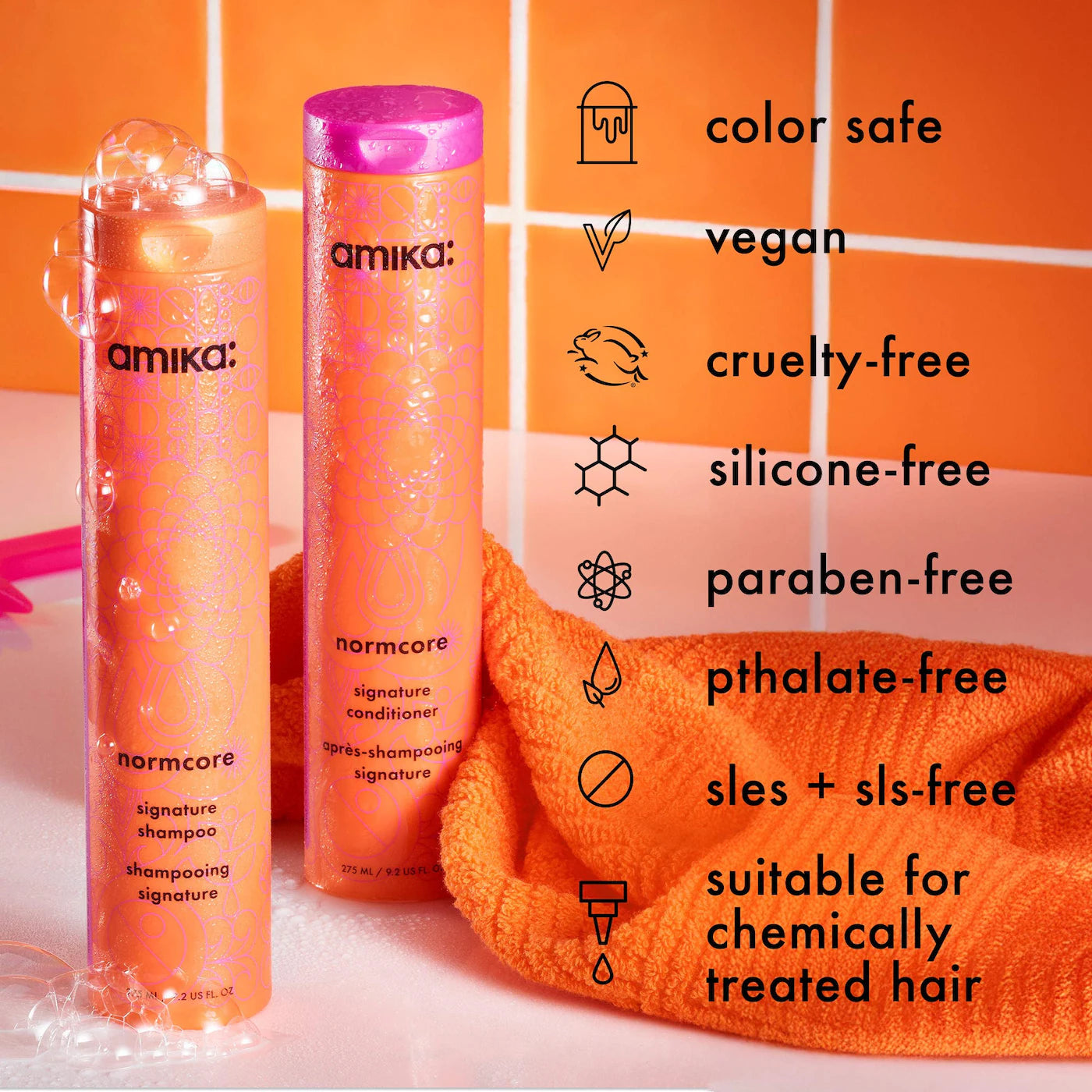 AMIKA Soft Strand Stars Nourishing Shampoo + Conditioner Set *PRE ORDER*
