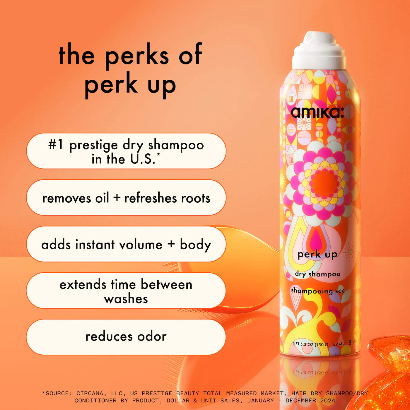 AMIKA Perk Up Talc-Free Dry Shampoo *PRE ORDER*