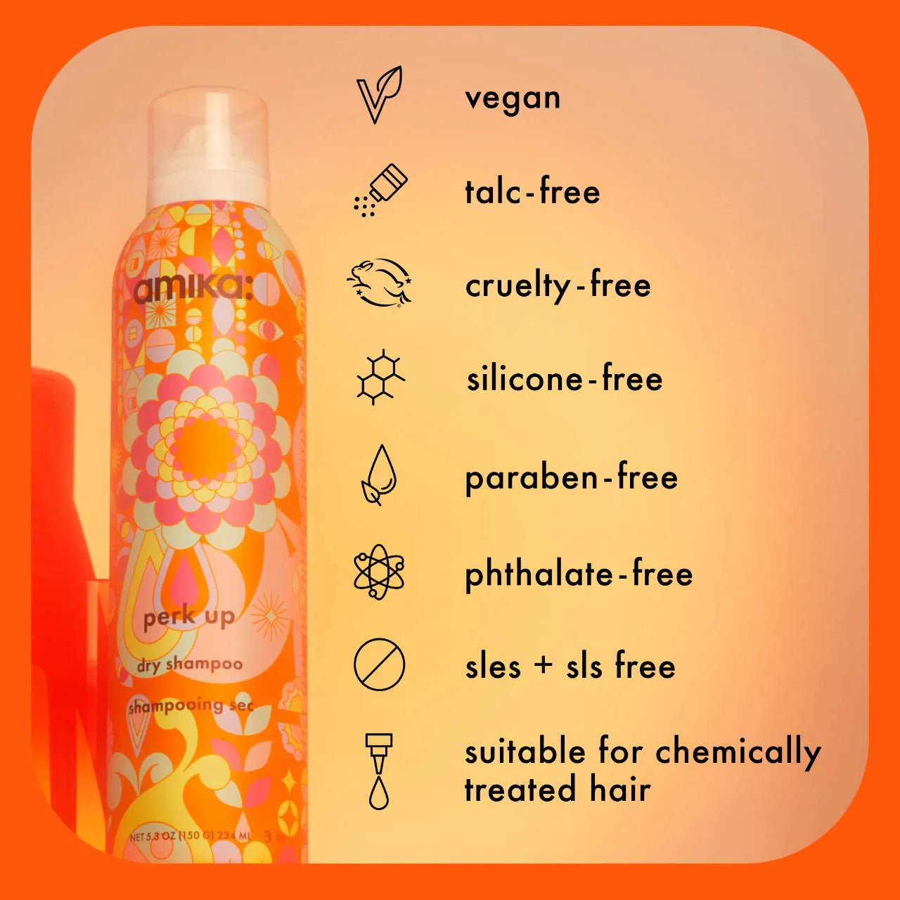 AMIKA Perk Up Talc-Free Dry Shampoo *PRE ORDER*