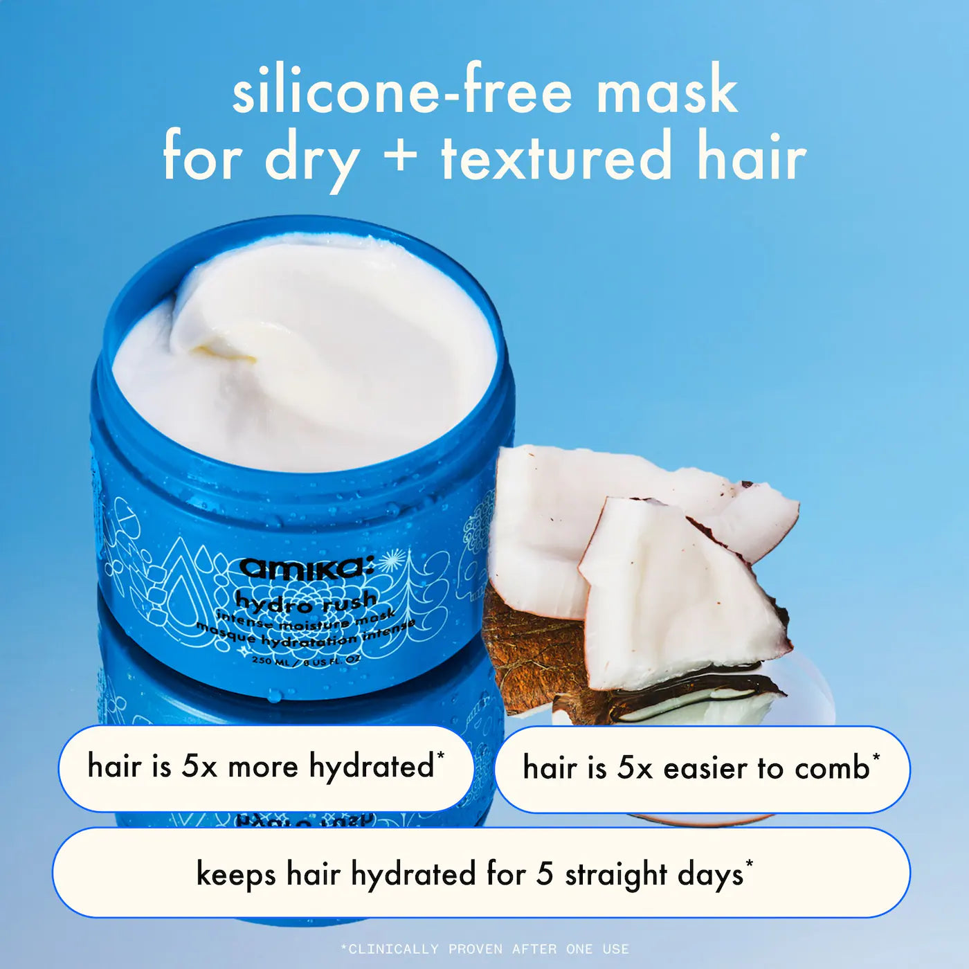 AMIKA Hydration Heavyweights Hydrating Shampoo + Conditioner Set *PRE ORDER*