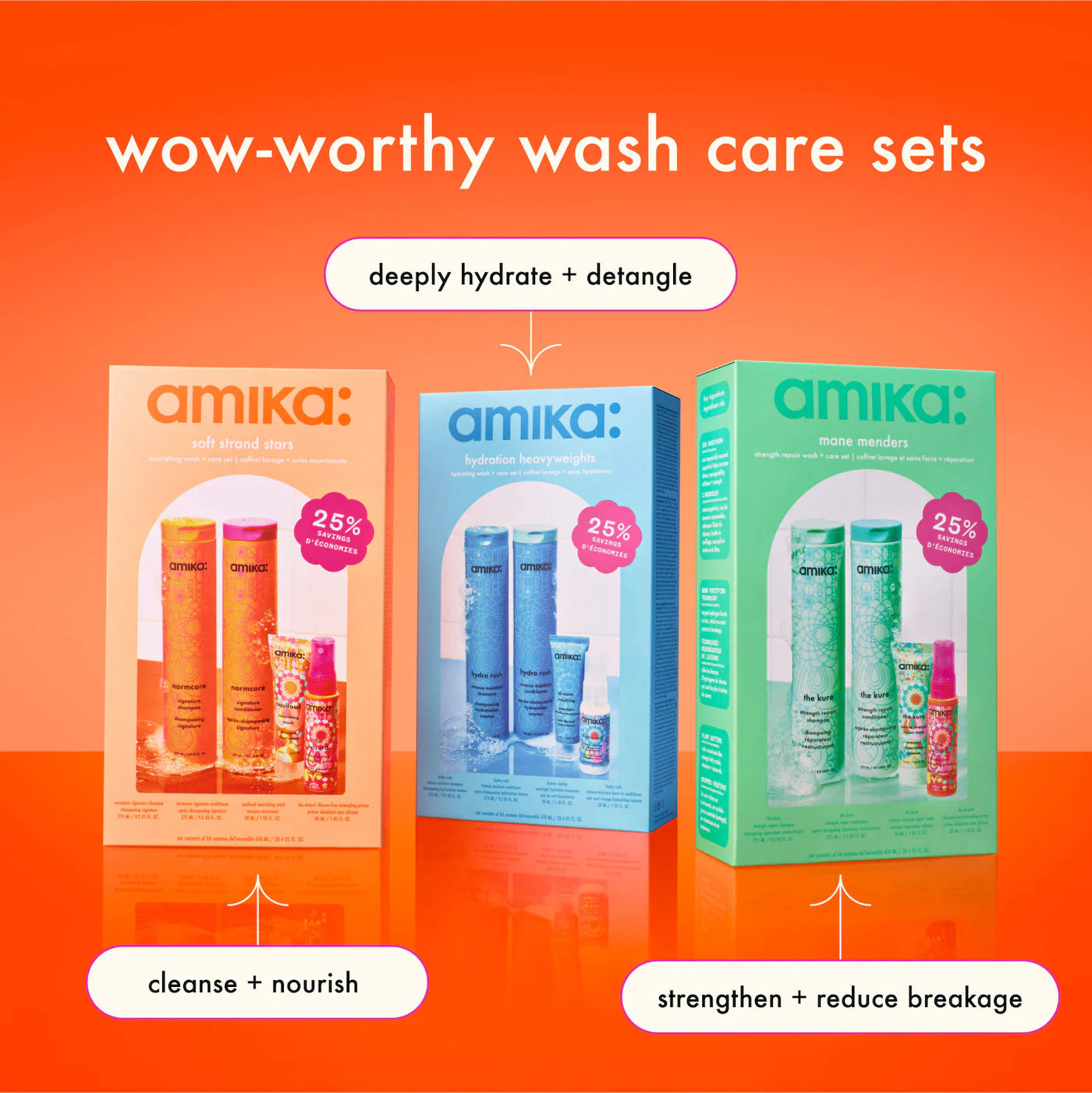 AMIKA Hydration Heavyweights Hydrating Shampoo + Conditioner Set *PRE ORDER*