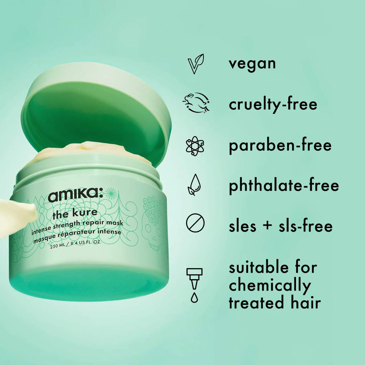 AMIKA The Kure Intense Strength Repair Hair Mask *PRE ORDER*