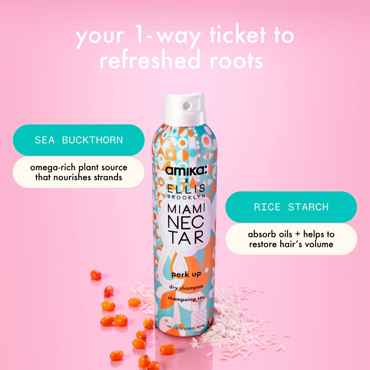 AMIKA Amika x Ellis Brooklyn Miami Nectar Perk Up Dry Shampoo *PRE ORDER*