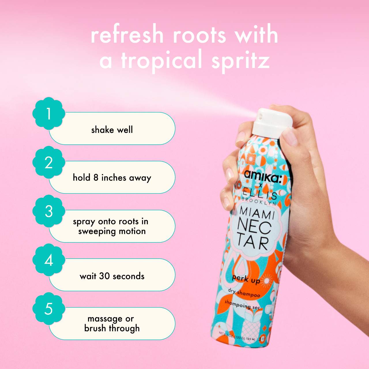 AMIKA Amika x Ellis Brooklyn Miami Nectar Perk Up Dry Shampoo *PRE ORDER*