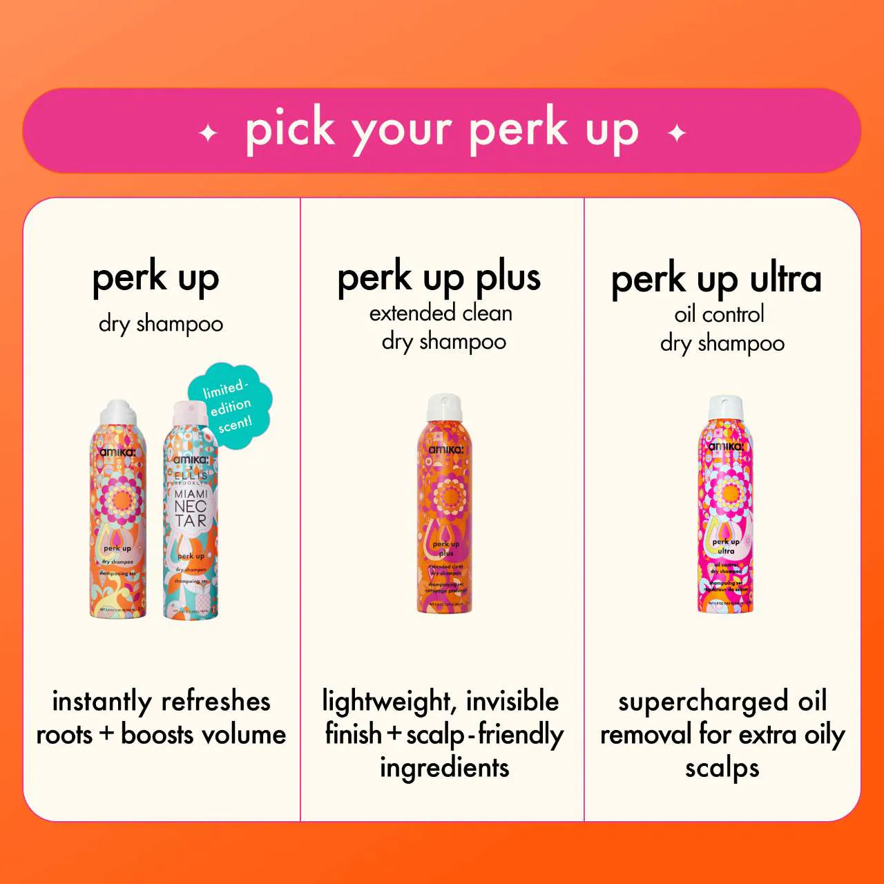 AMIKA Amika x Ellis Brooklyn Miami Nectar Perk Up Dry Shampoo *PRE ORDER*