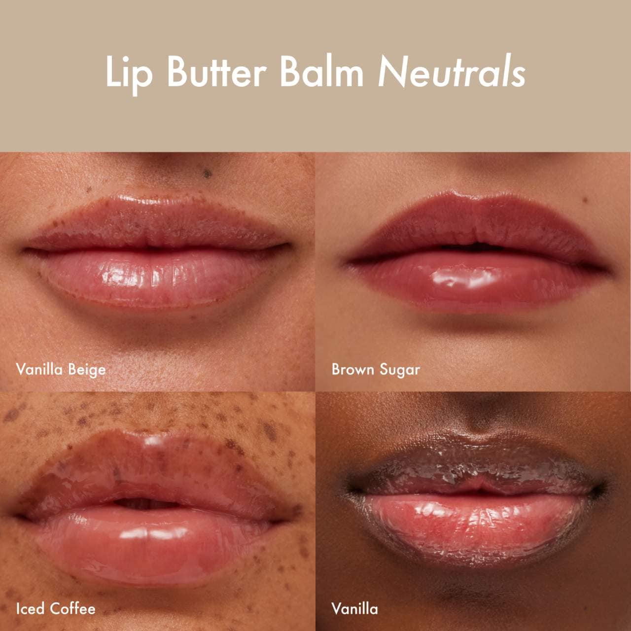 SUMMER FRIDAYS The Mini Neutrals Lip Butter Balm Set