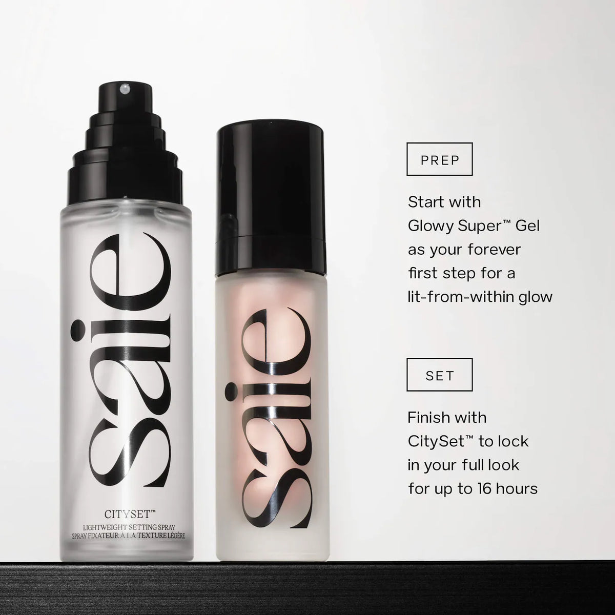 SAIE Glowy Super™ Gel & CitySet™ Gift Set *PRE ORDER*