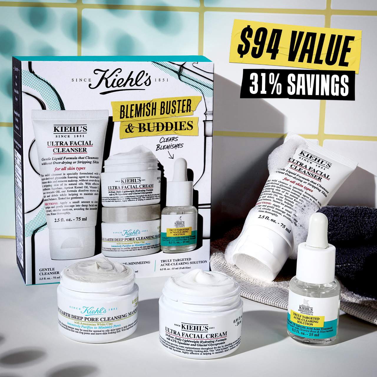 KIEHLS Blemish Buster & Buddies Gift Set