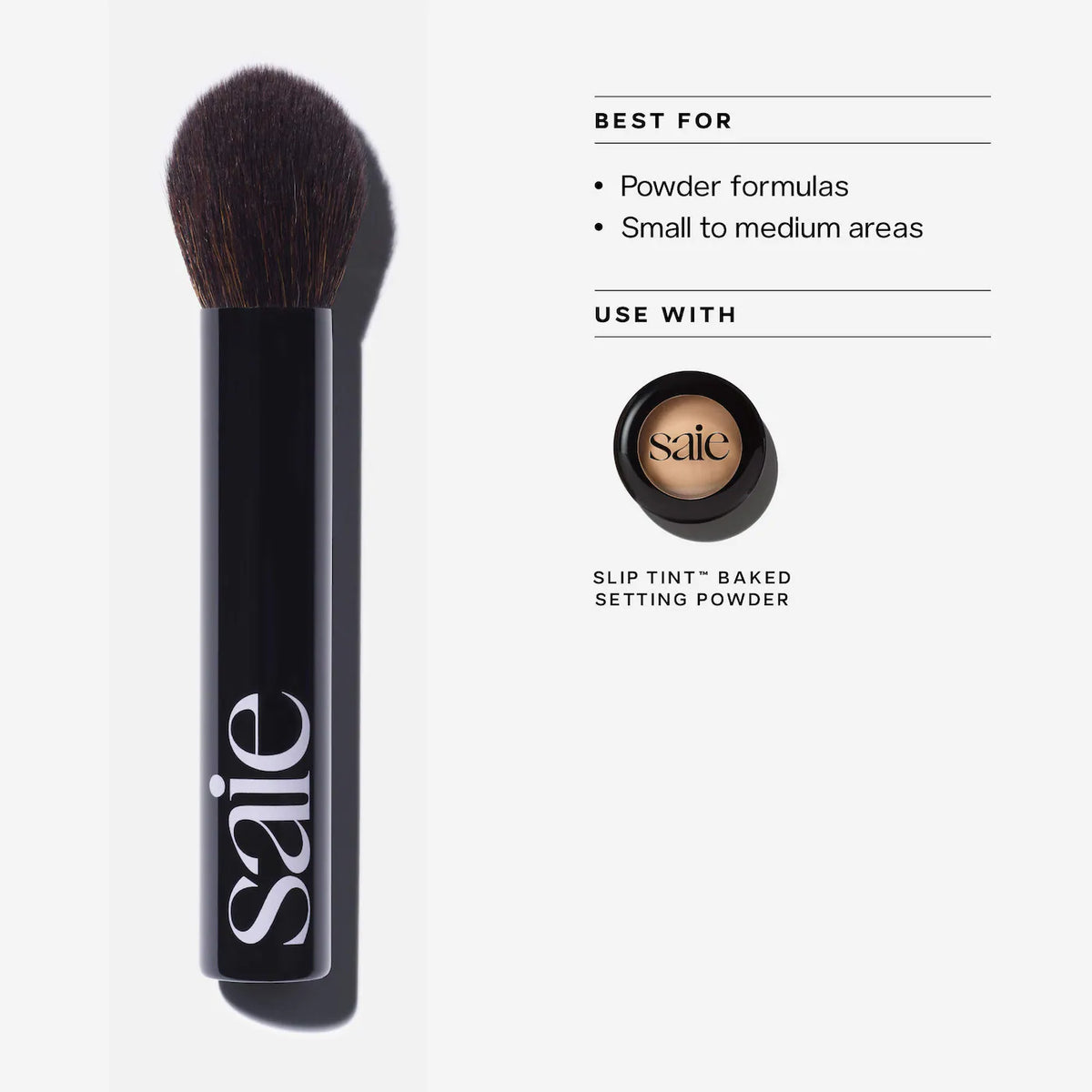 SAIE Brush Essentials Makeup Brush Gift Set with Travel Case *PRE ORDER*