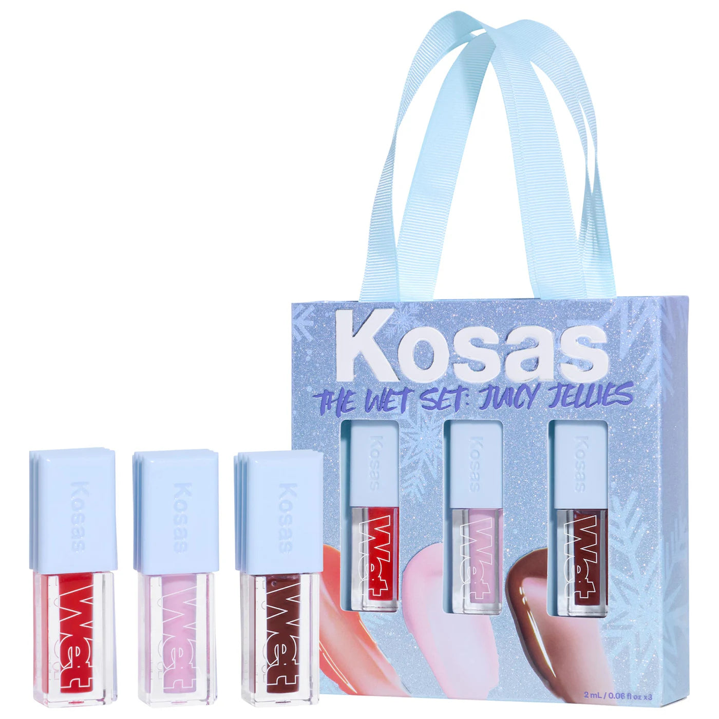 KOSAS The Wet Set: Juicy Jellies Sheer Lip Oils