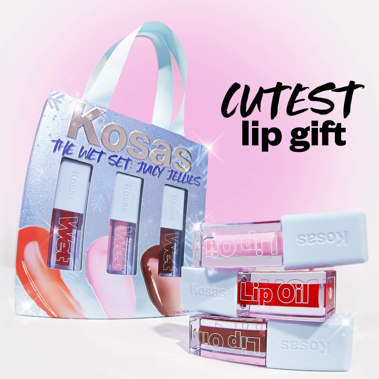 KOSAS The Wet Set: Juicy Jellies Sheer Lip Oils