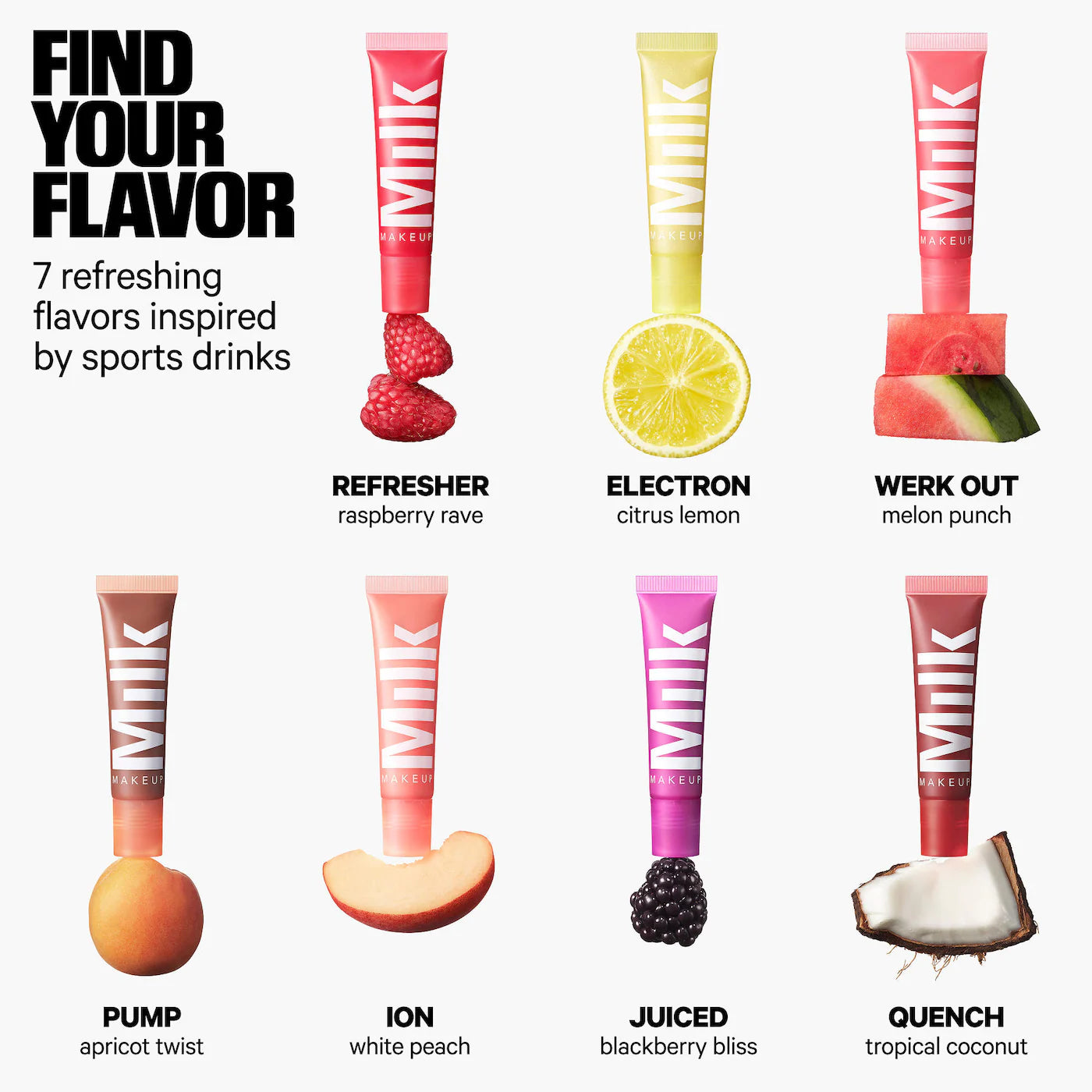 MILK Balmade Hydrating Tinted Lip Balm with Electrolytes *PRE ORDER*