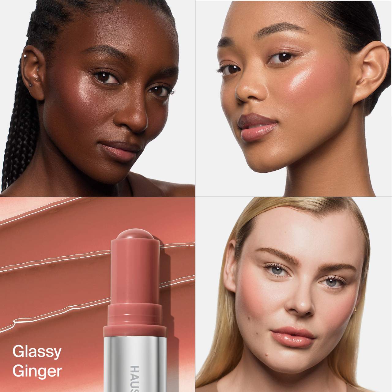 HAUS LABS Color Fuse Longwear Hydrating Glassy Lip + Cheek Blush Balm Stick *PRE ORDER*