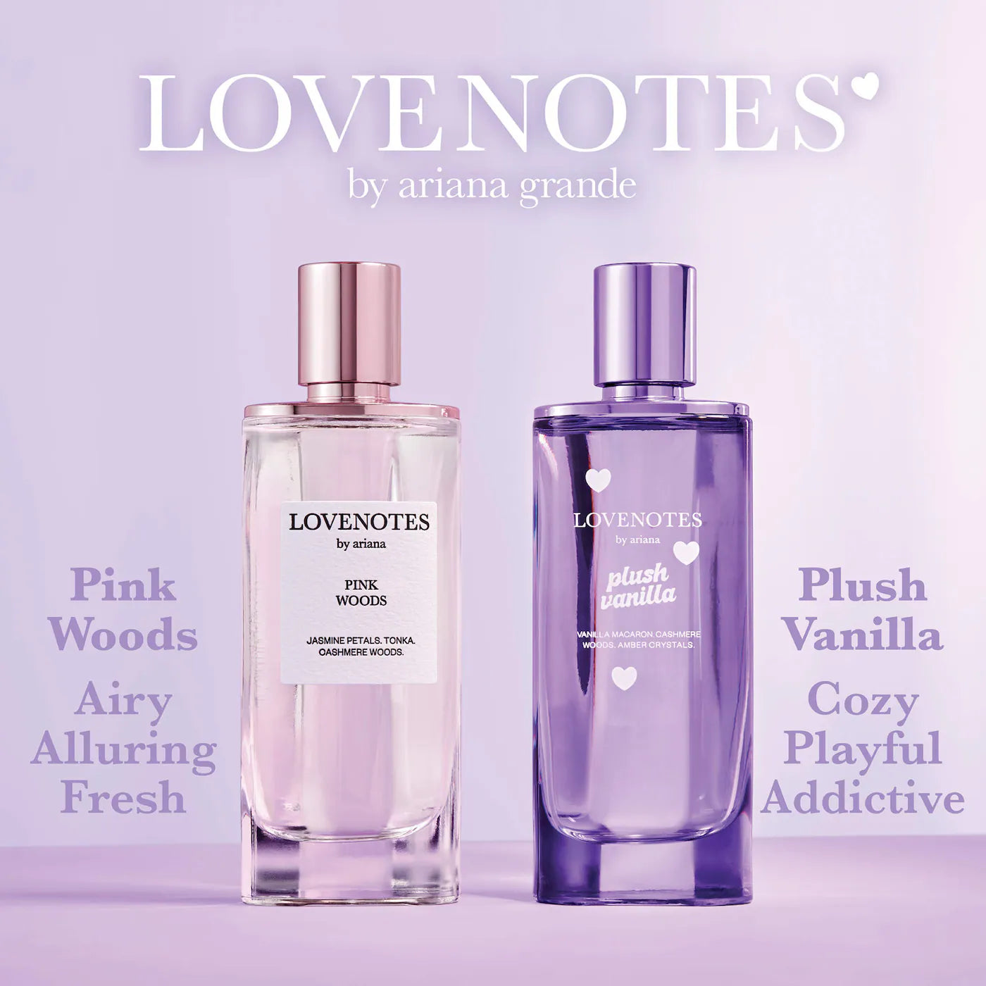 ARIANA GRANDE LOVENOTES Plush Vanilla Eau de Parfum *PRE ORDER*
