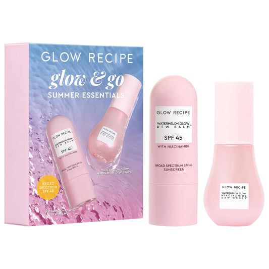 GLOW RECIPE Glow & Go Summer Essentials Kit with Niacinamide *PRE ORDER*