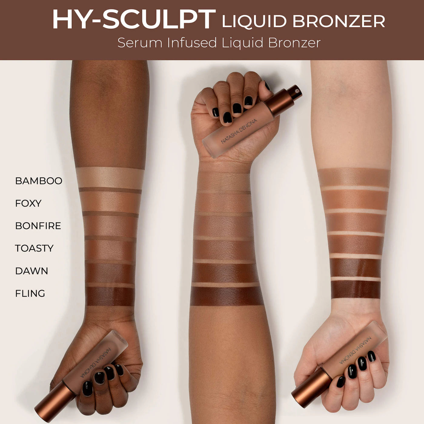 NATASHA DENONA HY-SCULPT Liquid Bronzer *PRE ORDER*